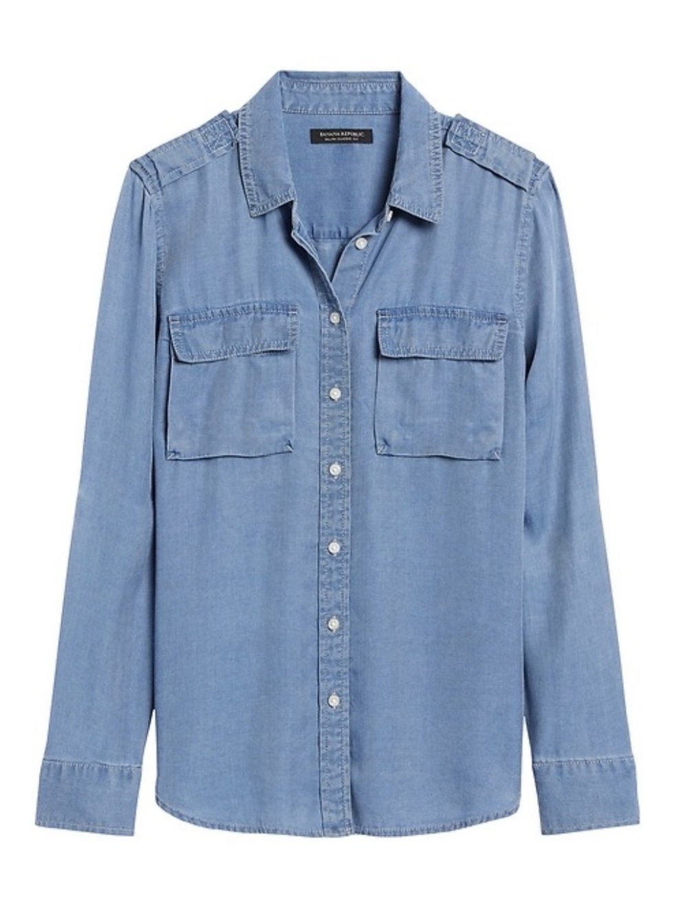 Banana Republic Light Blue Denim Shirt